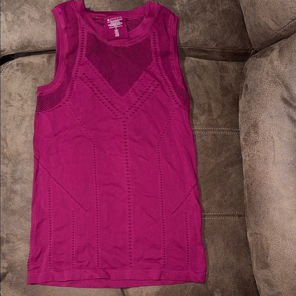 Athleta Magenta Tank Top
